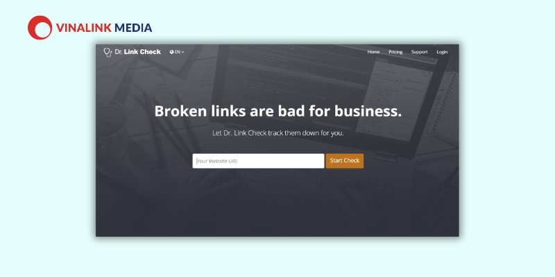 LinkChecker kiểm tra lỗi 404